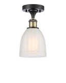 Innovations Lighting Brookfield 1 Light Semi-Flush Mount Part Of The Ballston Collection 516-1C-BAB-G441-LED