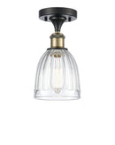 Innovations Lighting Brookfield 1 Light Semi-Flush Mount Part Of The Ballston Collection 516-1C-BAB-G442-LED