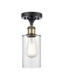 Innovations Lighting Clymer 1 Light Semi-Flush Mount Part Of The Ballston Collection 516-1C-BAB-G802-LED
