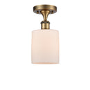 Innovations Lighting Cobbleskill 1 Light Semi-Flush Mount Part Of The Ballston Collection 516-1C-BB-G111