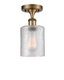 Innovations Lighting Cobbleskill 1 Light Semi-Flush Mount Part Of The Ballston Collection 516-1C-BB-G112-LED