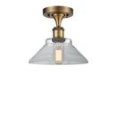 Innovations Lighting Orwell 1 Light Semi-Flush Mount Part Of The Ballston Collection 516-1C-BB-G132