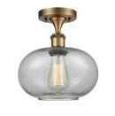 Innovations Lighting Gorham 1 Light Semi-Flush Mount Part Of The Ballston Collection 516-1C-BB-G247-LED