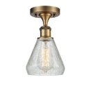 Innovations Lighting Conesus 1 Light Semi-Flush Mount Part Of The Ballston Collection 516-1C-BB-G275-LED
