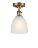 Innovations Lighting Castile 1 Light Semi-Flush Mount Part Of The Ballston Collection 516-1C-BB-G381-LED