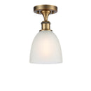 Innovations Lighting Castile 1 Light Semi-Flush Mount Part Of The Ballston Collection 516-1C-BB-G381