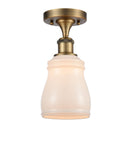 Innovations Lighting Ellery 1 Light Semi-Flush Mount Part Of The Ballston Collection 516-1C-BB-G391-LED