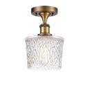 Innovations Lighting Niagra 1 Light Semi-Flush Mount Part Of The Ballston Collection 516-1C-BB-G402