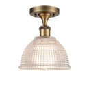 Innovations Lighting Arietta 1 Light Semi-Flush Mount Part Of The Ballston Collection 516-1C-BB-G422-LED