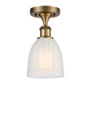 Innovations Lighting Brookfield 1 Light Semi-Flush Mount Part Of The Ballston Collection 516-1C-BB-G441-LED