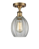 Innovations Lighting Eaton 1 Light Semi-Flush Mount Part Of The Ballston Collection 516-1C-BB-G82-LED