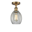 Innovations Lighting Eaton 1 Light Semi-Flush Mount Part Of The Ballston Collection 516-1C-BB-G82