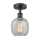 Innovations Lighting Belfast 1 Light Semi-Flush Mount Part Of The Ballston Collection 516-1C-BK-G105