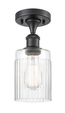Innovations Lighting Hadley 1 Light Semi-Flush Mount Part Of The Ballston Collection 516-1C-BK-G342-LED