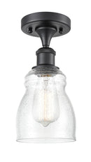 Innovations Lighting Ellery 1 Light Semi-Flush Mount Part Of The Ballston Collection 516-1C-BK-G394-LED