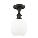 Innovations Lighting Belfast 1 Light Semi-Flush Mount Part Of The Ballston Collection 516-1C-OB-G101