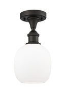 Innovations Lighting Belfast 1 Light Semi-Flush Mount Part Of The Ballston Collection 516-1C-OB-G101-LED