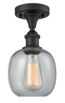 Innovations Lighting Belfast 1 Light Semi-Flush Mount Part Of The Ballston Collection 516-1C-OB-G104-LED
