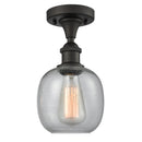 Innovations Lighting Belfast 1 Light Semi-Flush Mount Part Of The Ballston Collection 516-1C-OB-G104