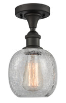 Innovations Lighting Belfast 1 Light Semi-Flush Mount Part Of The Ballston Collection 516-1C-OB-G105-LED