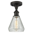 Innovations Lighting Conesus 1 Light Semi-Flush Mount Part Of The Ballston Collection 516-1C-OB-G275