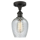 Innovations Lighting Salina 1 Light Semi-Flush Mount Part Of The Ballston Collection 516-1C-OB-G292