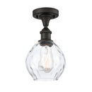 Innovations Lighting Small Waverly 1 Light Semi-Flush Mount Part Of The Ballston Collection 516-1C-OB-G362