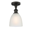 Innovations Lighting Castile 1 Light Semi-Flush Mount Part Of The Ballston Collection 516-1C-OB-G381