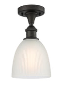 Innovations Lighting Castile 1 Light Semi-Flush Mount Part Of The Ballston Collection 516-1C-OB-G381-LED