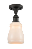 Innovations Lighting Ellery 1 Light Semi-Flush Mount Part Of The Ballston Collection 516-1C-OB-G391-LED