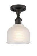 Innovations Lighting Dayton 1 Light Semi-Flush Mount Part Of The Ballston Collection 516-1C-OB-G411-LED