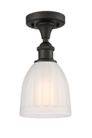 Innovations Lighting Brookfield 1 Light Semi-Flush Mount Part Of The Ballston Collection 516-1C-OB-G441-LED