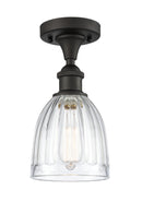 Innovations Lighting Brookfield 1 Light Semi-Flush Mount Part Of The Ballston Collection 516-1C-OB-G442-LED
