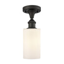 Innovations Lighting Clymer 1 Light Semi-Flush Mount Part Of The Ballston Collection 516-1C-OB-G801