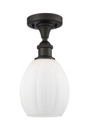 Innovations Lighting Eaton 1 Light Semi-Flush Mount Part Of The Ballston Collection 516-1C-OB-G81-LED