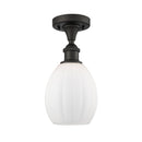 Innovations Lighting Eaton 1 Light Semi-Flush Mount Part Of The Ballston Collection 516-1C-OB-G81