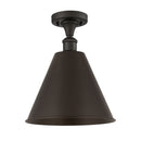 Innovations Lighting Ballston Cone 1 Light" Semi-Flush Mount 516-1C-OB-MBC-12-OB