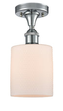 Innovations Lighting Cobbleskill 1 Light Semi-Flush Mount Part Of The Ballston Collection 516-1C-PC-G111-LED