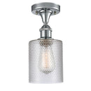 Innovations Lighting Cobbleskill 1 Light Semi-Flush Mount Part Of The Ballston Collection 516-1C-PC-G112