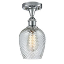 Innovations Lighting Salina 1 Light Semi-Flush Mount Part Of The Ballston Collection 516-1C-PC-G292