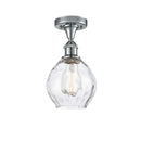 Innovations Lighting Small Waverly 1 Light Semi-Flush Mount Part Of The Ballston Collection 516-1C-PC-G362