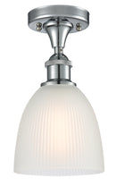 Innovations Lighting Castile 1 Light Semi-Flush Mount Part Of The Ballston Collection 516-1C-PC-G381-LED