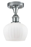 Innovations Lighting Fenton 1 Light Semi-Flush Mount Part Of The Ballston Collection 516-1C-PC-G91-LED