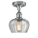 Innovations Lighting Fenton 1 Light Semi-Flush Mount Part Of The Ballston Collection 516-1C-PC-G92