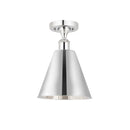 Innovations Lighting Ballston Cone 1 Light" Semi-Flush Mount 516-1C-PC-MBC-8-PC