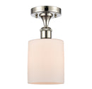 Innovations Lighting Cobbleskill 1 Light Semi-Flush Mount Part Of The Ballston Collection 516-1C-PN-G111-LED