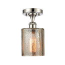 Innovations Lighting Cobbleskill 1 Light Semi-Flush Mount Part Of The Ballston Collection 516-1C-PN-G116