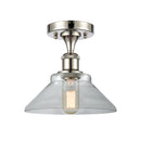 Innovations Lighting Orwell 1 Light Semi-Flush Mount Part Of The Ballston Collection 516-1C-PN-G132