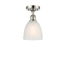 Innovations Lighting Castile 1 Light Semi-Flush Mount Part Of The Ballston Collection 516-1C-PN-G381