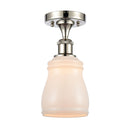 Innovations Lighting Ellery 1 Light Semi-Flush Mount Part Of The Ballston Collection 516-1C-PN-G391